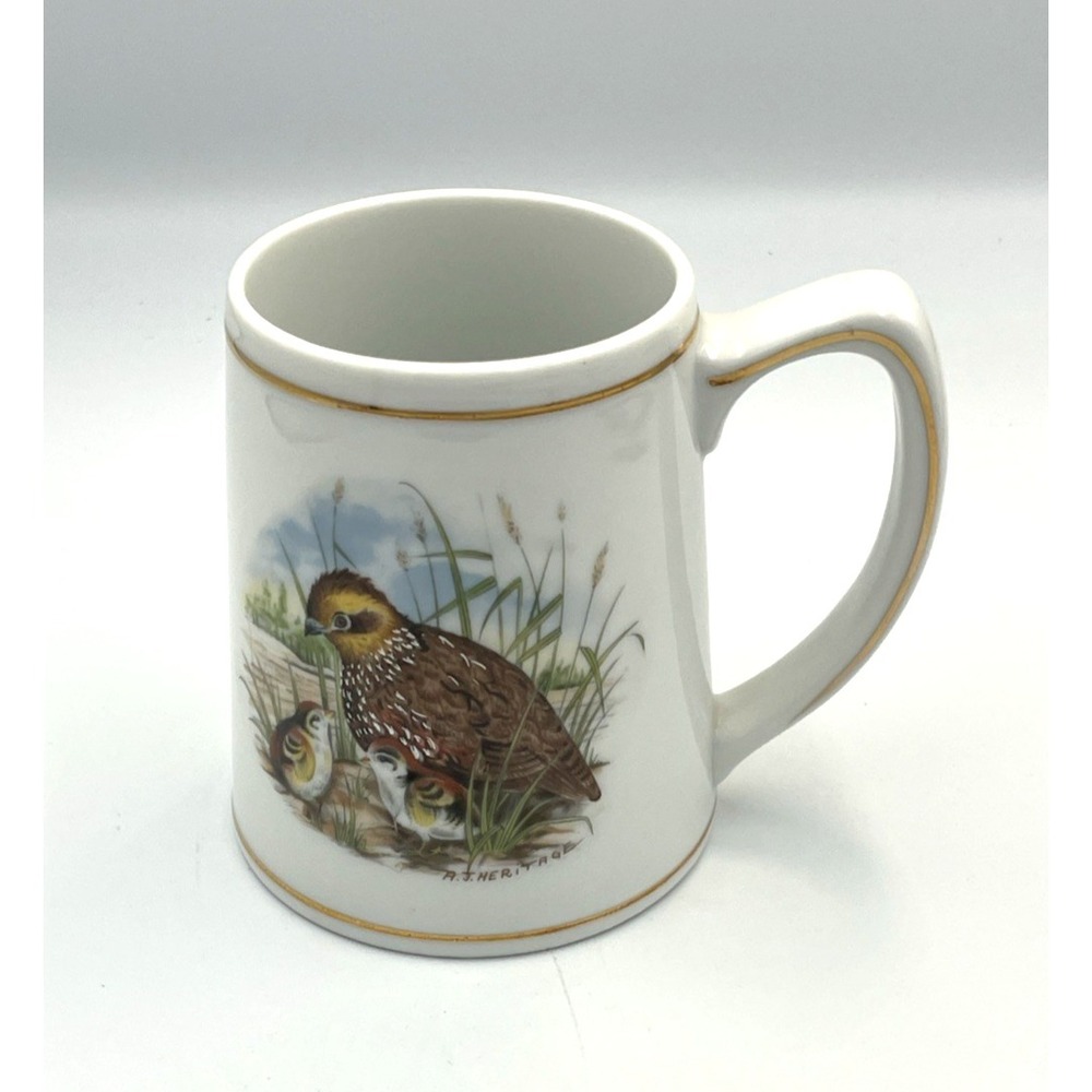 Bobwhite Quail Tankard Mug Game Birds of‎ the South Southern Living Heritage